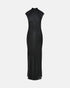 Sheer Long Black Dress